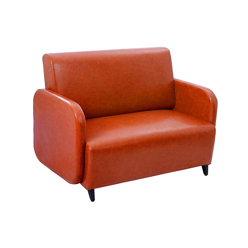 HZ7020 Kırmızı kahverengi salon bekleme bankı