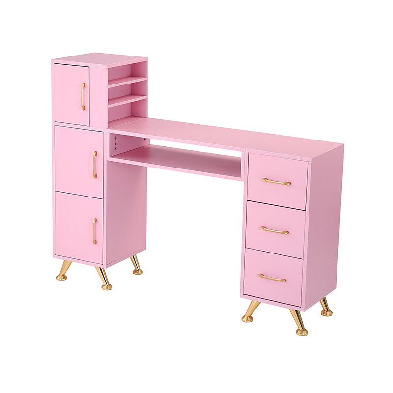 HZ2024BP Cam üst ve bilek desteği ile tırnak teknolojisi için manikür masası tırnak masası