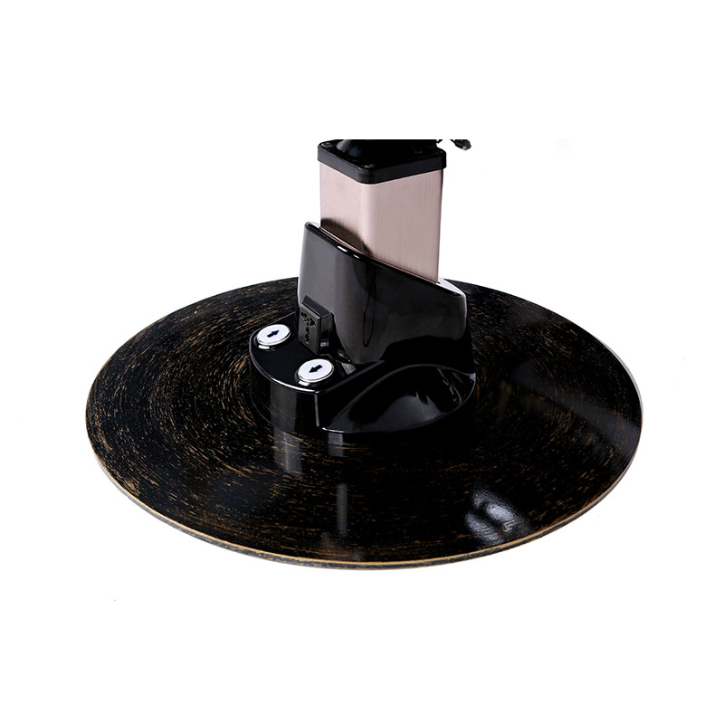 HZ23 Salon sandalyesi siyah tabanlı hidrolik pompa