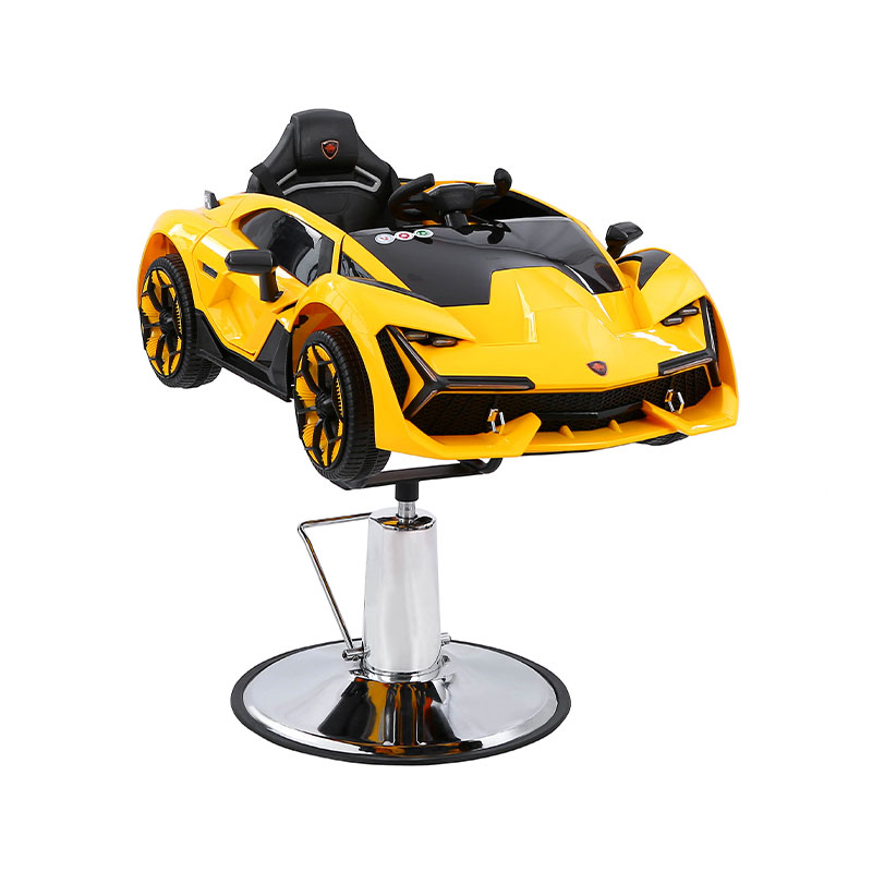 HZ8103Z Sarı araba şekilli çocuk berber sandalyeleri