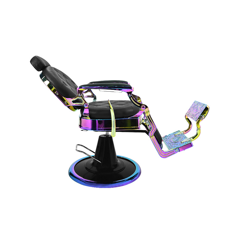 HZ8799XC Lazer çerçeve retro berber koltuğu ağır berber sandalyeleri