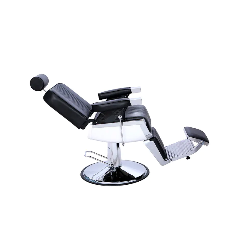 HZ8740BK / HZ8740BR / HZ8740RD / HZ8740BW / HZ8740RW Kırmızı hidrolik uzanmış klasik berber koltuğu