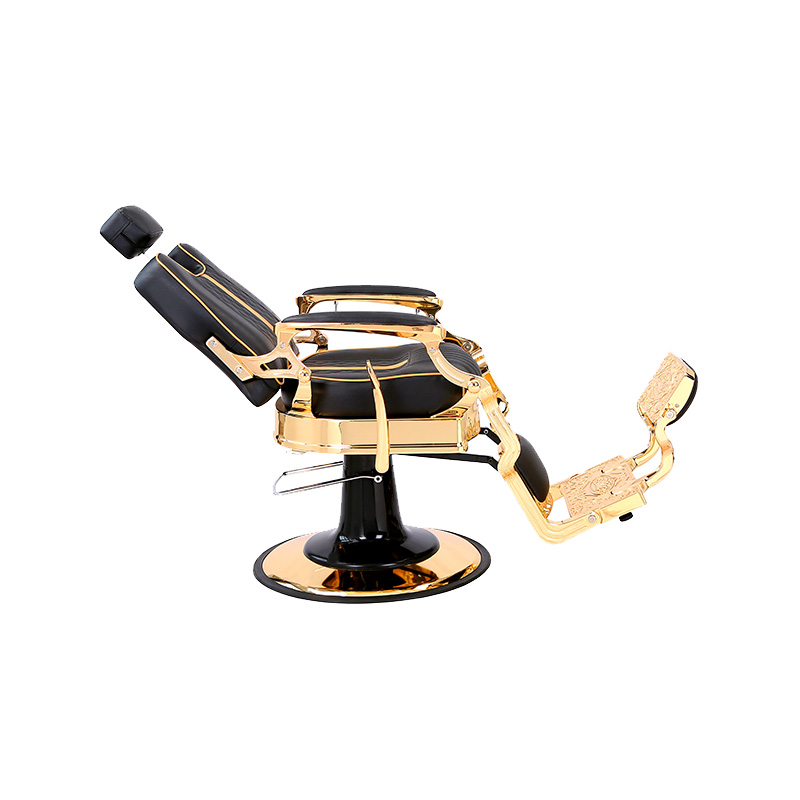 HZ87104 Sağlam metal çerçeveli endüstriyel tarzda ayarlanabilir vintage berber koltuğu