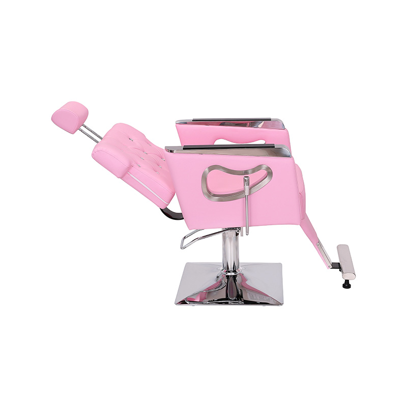 HZ87111GY / HZ87111WT / HZ87111PK / HZ87111BR / HZ87111 Uzanmış salon koltuğu ağır hizmet tipi, saç stilisti için vintage stil koltuğu