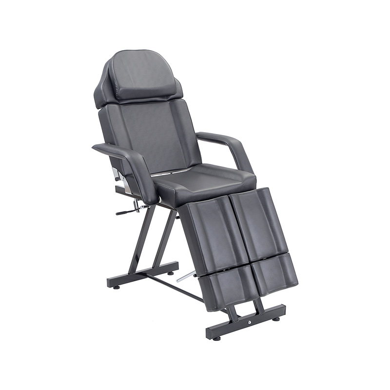 HZ017BK / HZ017W Dövme masası bölünmüş ayak dayama yerleri güzellik yatağı