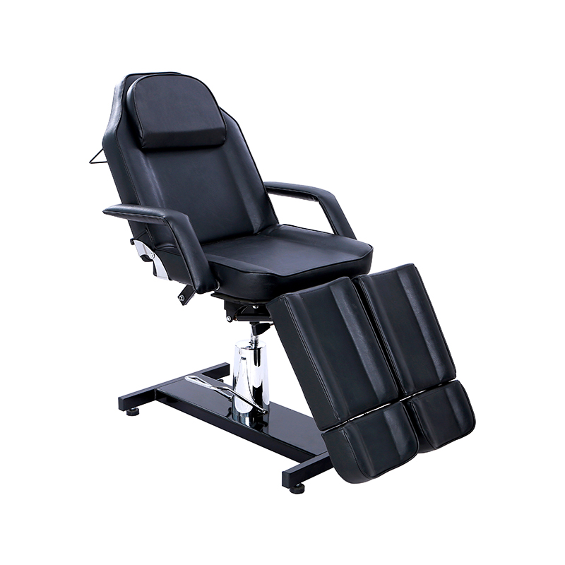 HZ006FT / HZ006B Ayarlanabilir profesyonel dövme masası bölünmüş ayak dayama yerleri güzellik yatağı