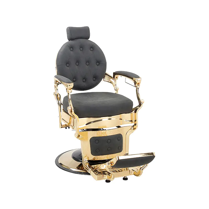 HZ8799G-H/HZ8799G-W / HZ8799G-G / HZ8799G-S / HZ8799G-Z Vintage tarzı ağır hizmet tipi hidrolik yatar berber koltuğu