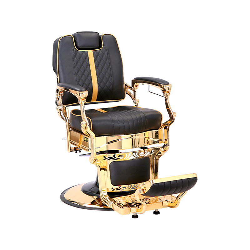 HZ87104 Sağlam metal çerçeveli endüstriyel tarzda ayarlanabilir vintage berber koltuğu