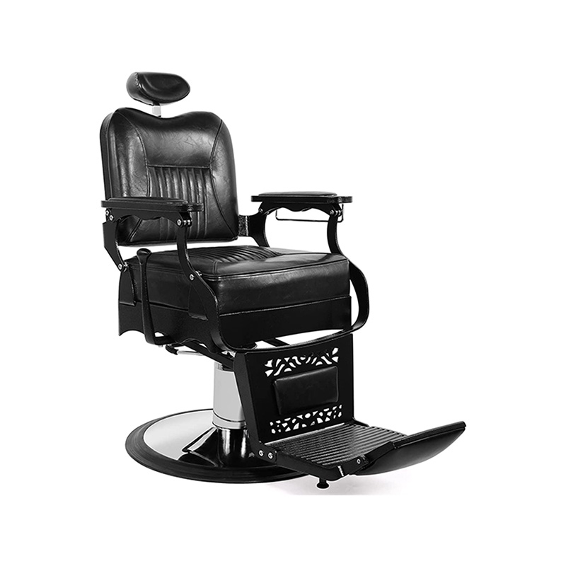 HZ8754 Siyah vintage tarzı salon sandalyeleri