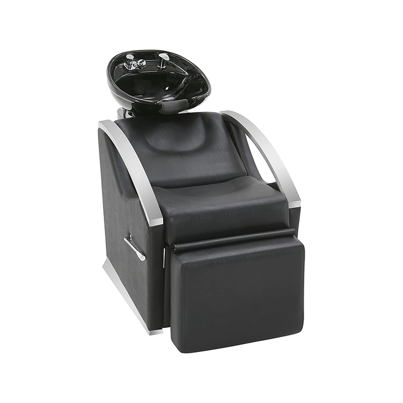 HZ9002 Ters yıkama şampuan istasyonu bacak dayanaklı sandalye ünitesi