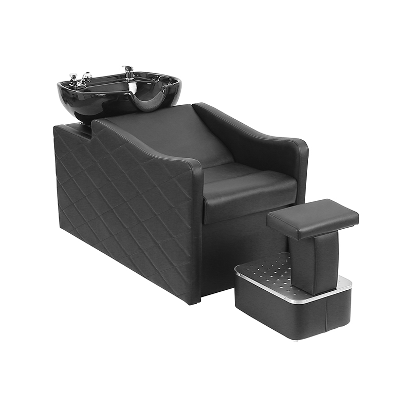 HZ9075 Seramik şampuan lavabolu saç yıkama istasyonu